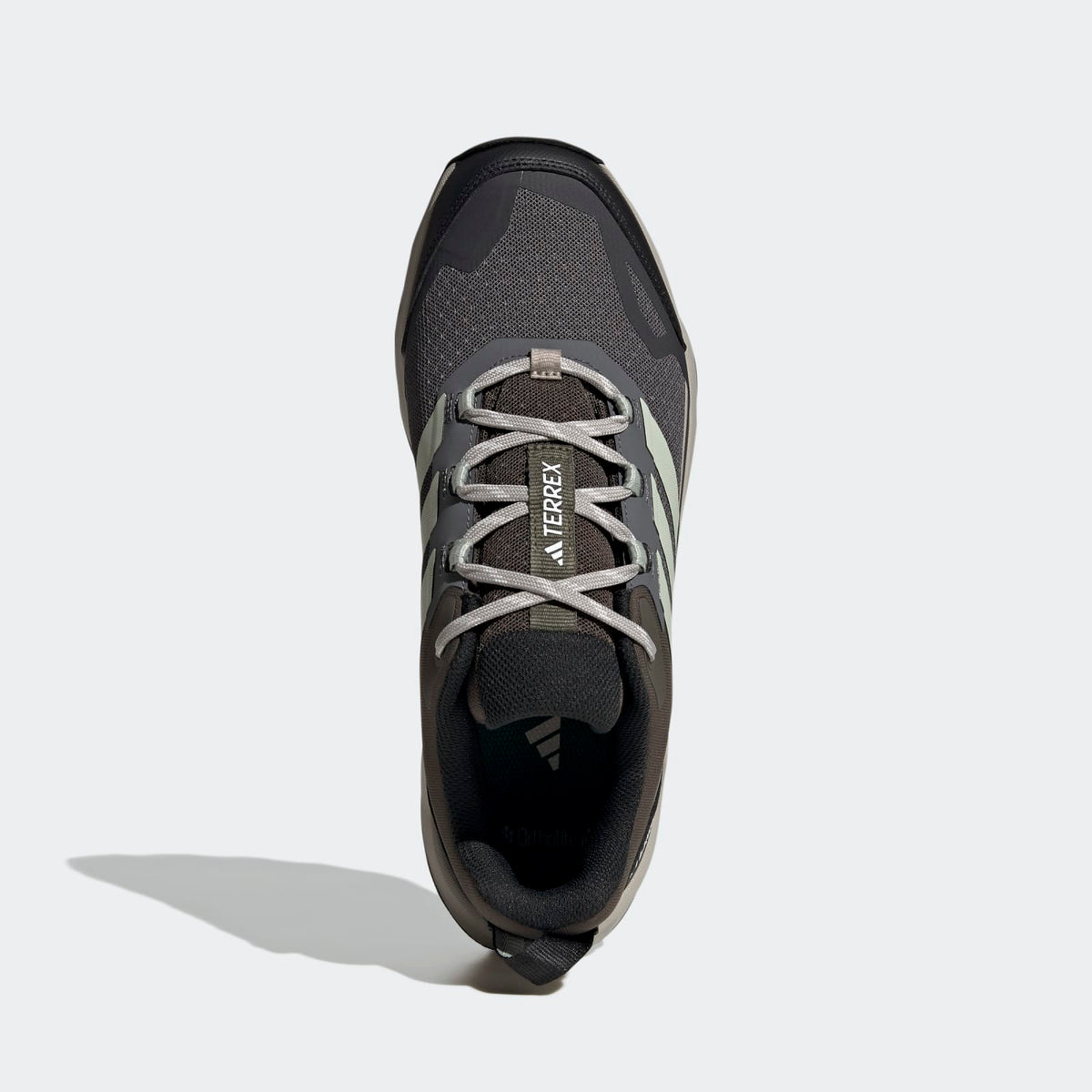 Adidas Terrex Skychaser AX5 Hiking Shoes Men - Top Portrait View - Collegiate Green / Grey One / Grey Five