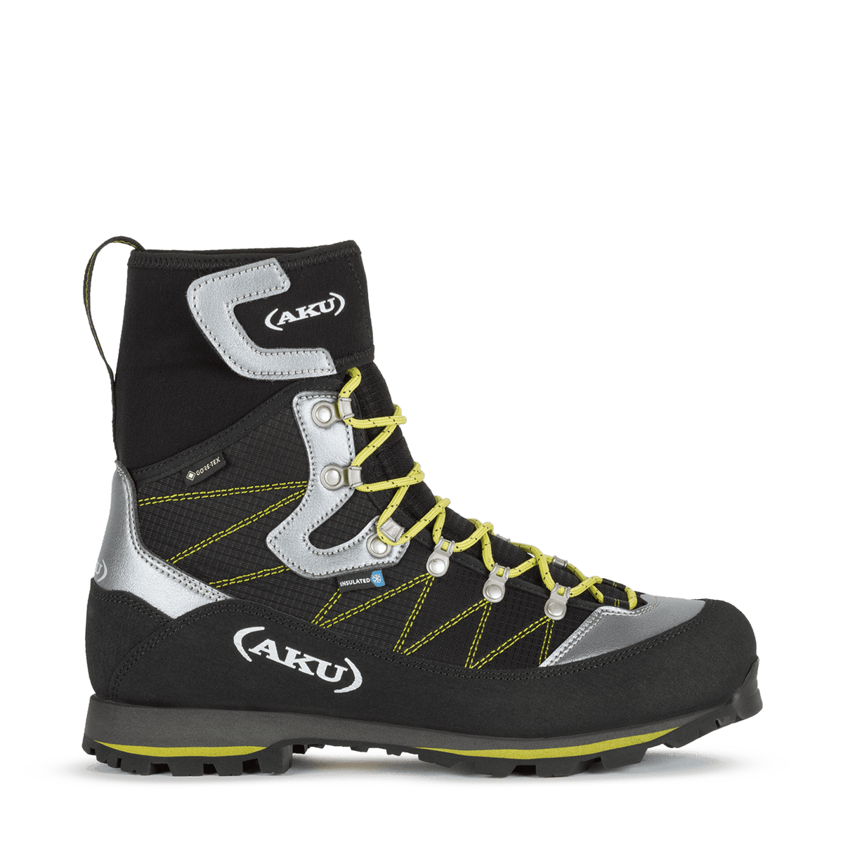 AKU Trekker Therm200 GTX - Side Hero - Black-Green