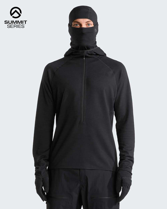 The North Face Unisex Summit DotKnit AMK Hooded Baselayer - TNF Black - hero