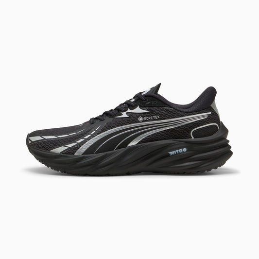 PUMA Velocity NITRO™ 4 GTX Running Shoes Men product view 1 — PUMA Black-PUMA Silver
