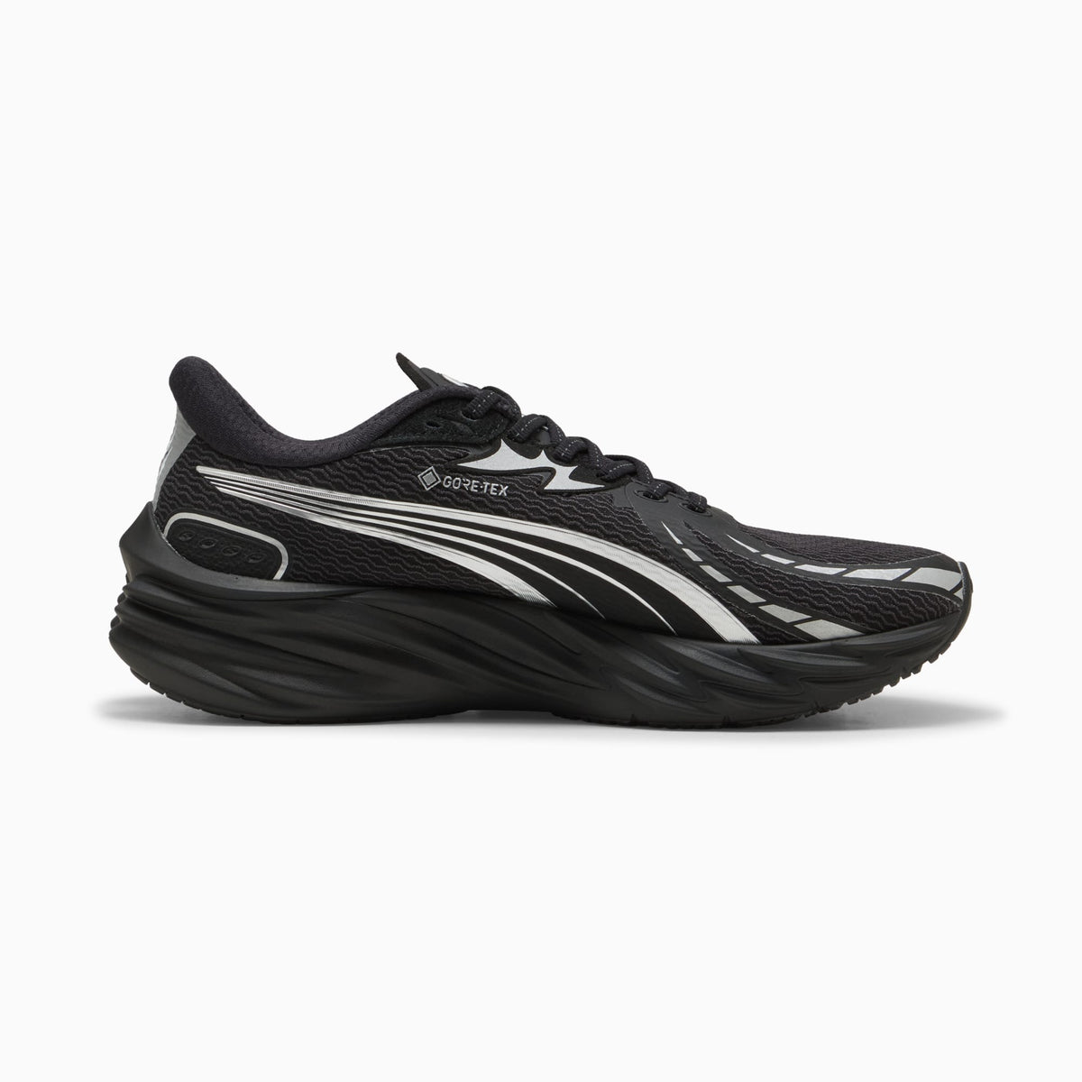 PUMA Velocity NITRO™ 4 GTX Running Shoes Men product view 5 — PUMA Black-PUMA Silver
