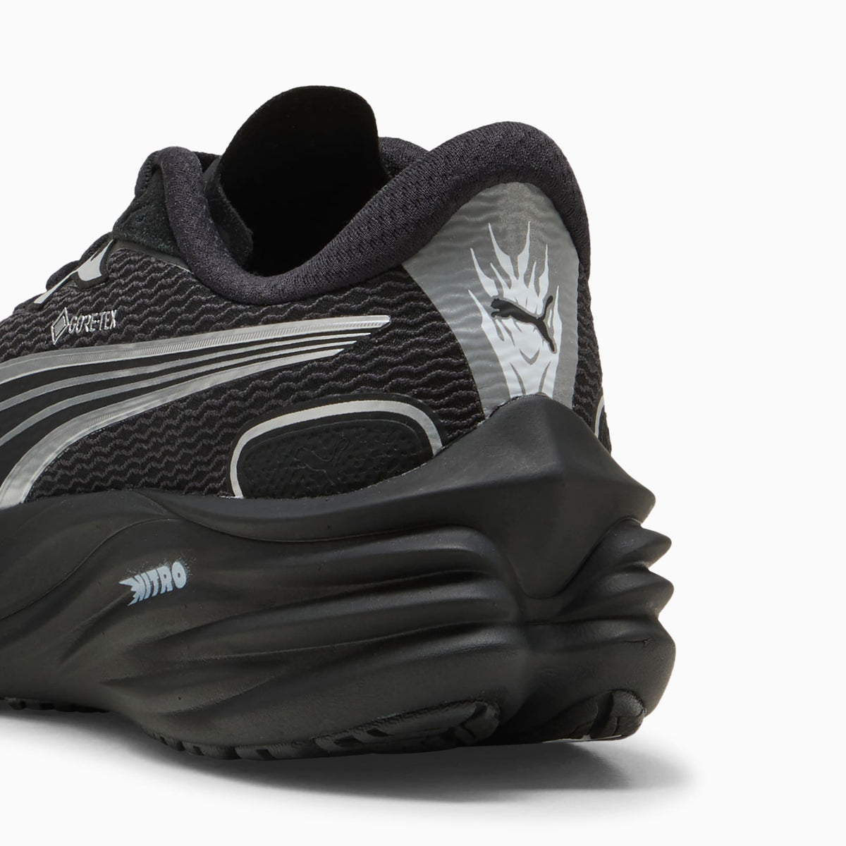 PUMA Velocity NITRO™ 4 GTX Running Shoes Men product view 3 — PUMA Black-PUMA Silver