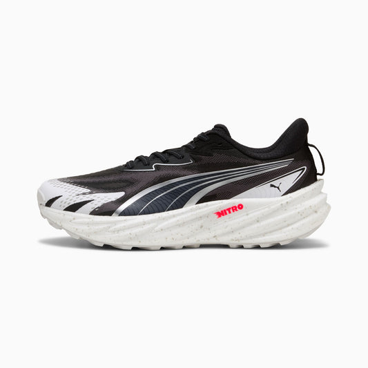 PUMA Velocity NITRO™ Trail Running Shoes Men product view 1 — PUMA Black-Feather Gray-Ultra Red