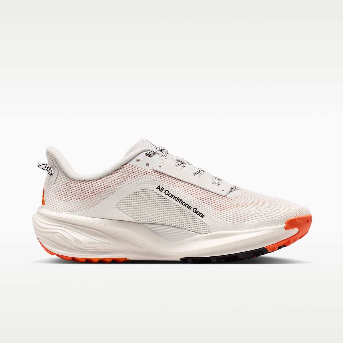 Nike ACG Pegasus Trail Women product view 3 — Summit White/Phantom/Safety Orange/Schwarz