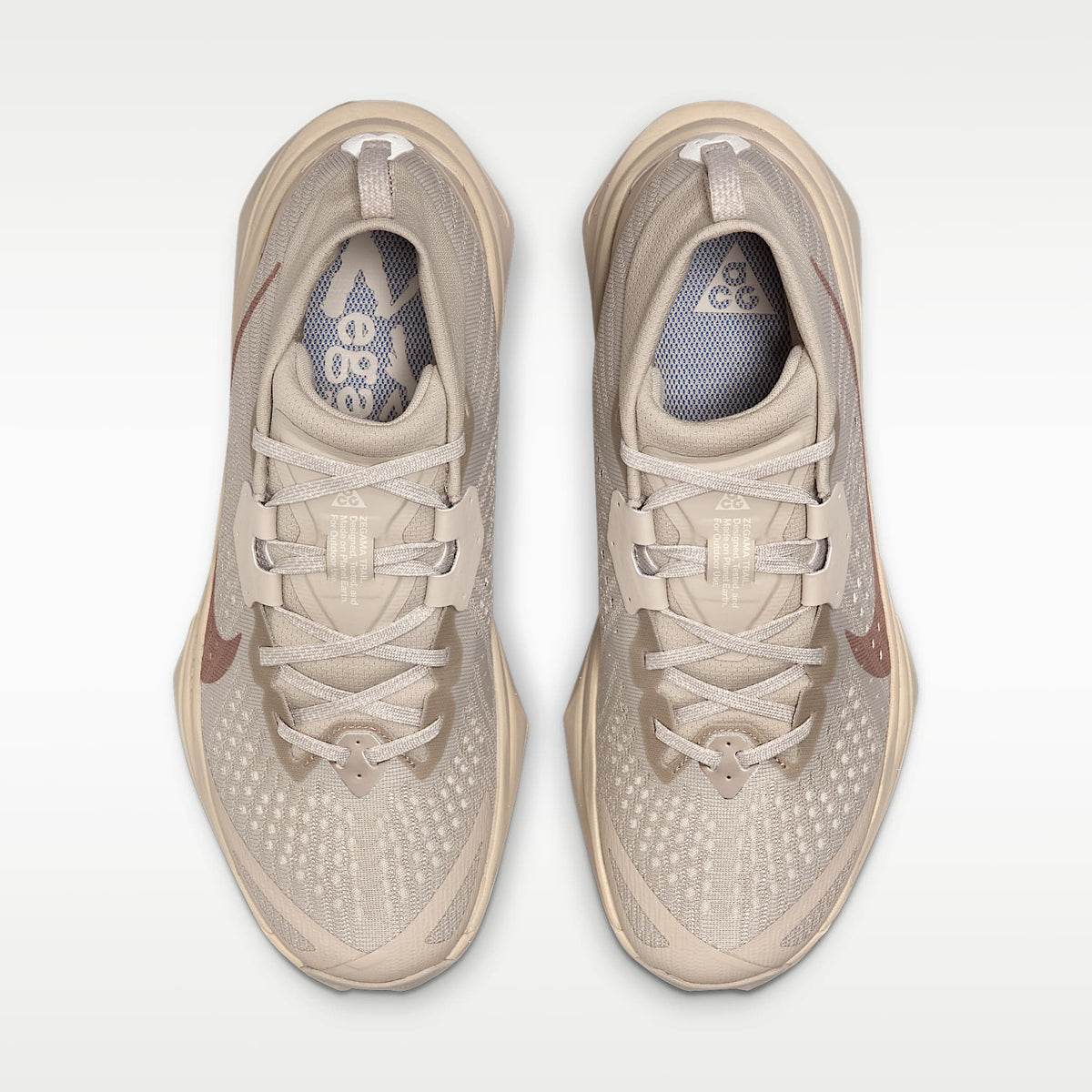 Nike ACG Zegama Trail Women product view 4 — Cream II/Safety Orange/Light Orewood Brown