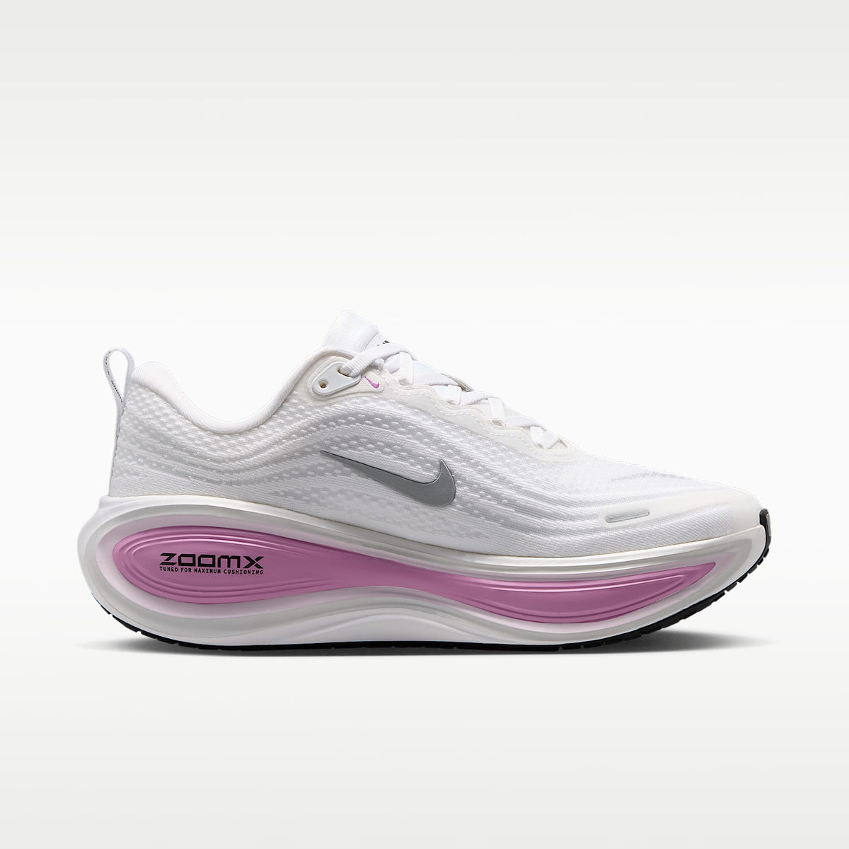 Nike Vomero Plus Women product view 3 — Weiß/Bleached Lilac/Summit White/Metallic Silver