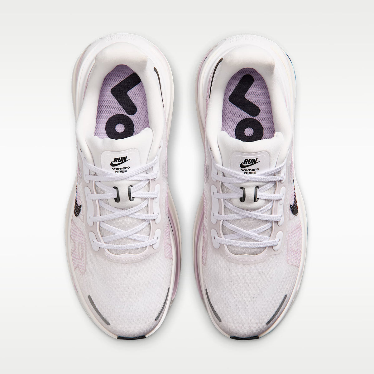 Nike Vomero Premium Women product view 4 — Weiß/Summit White/Bleached Lilac/Schwarz