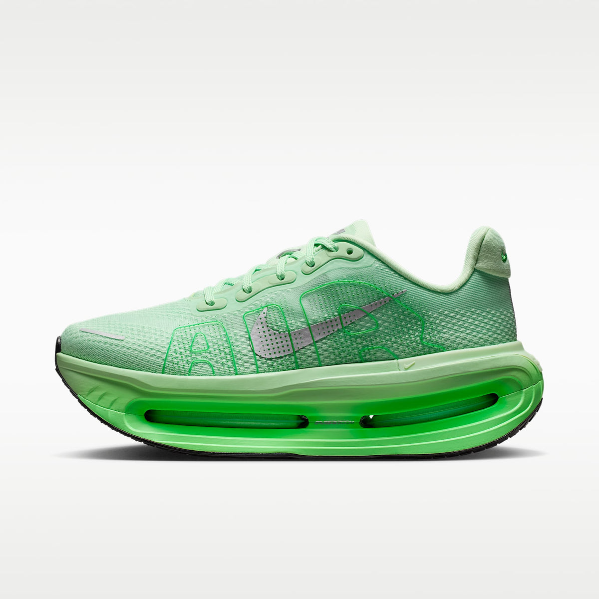 Nike Vomero Premium Women product view 1 — Cucumber Calm/Illusion Green/Green Spark/Metallic Silver