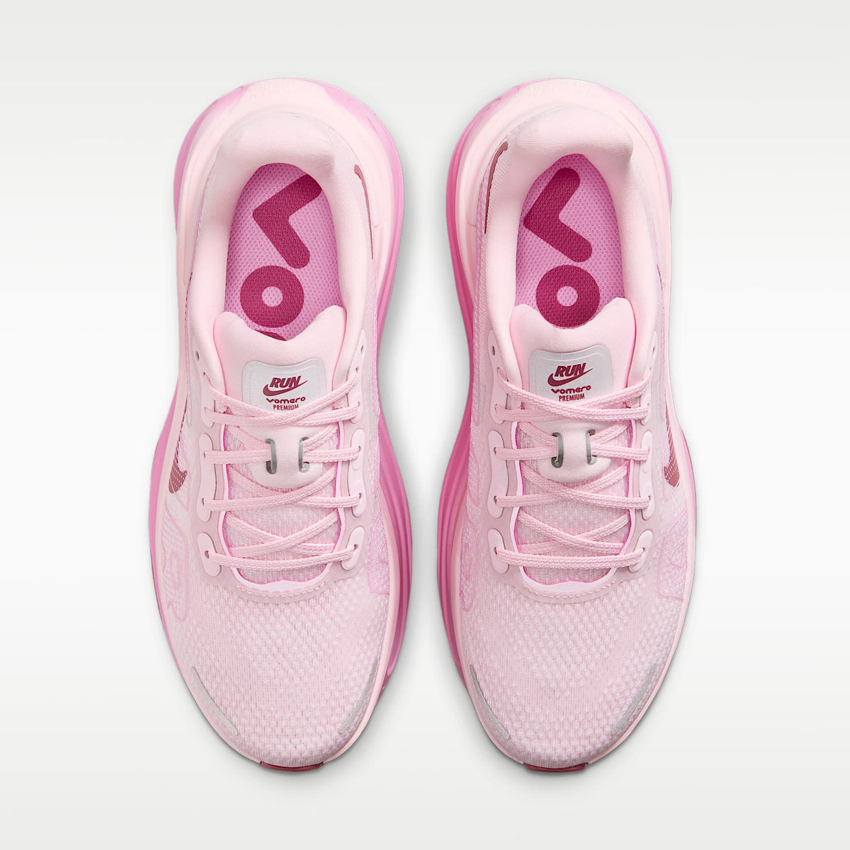 Nike Vomero Premium Women product view 5 — Pink Foam/Pink Rise/Light Magenta/Pink Smoke