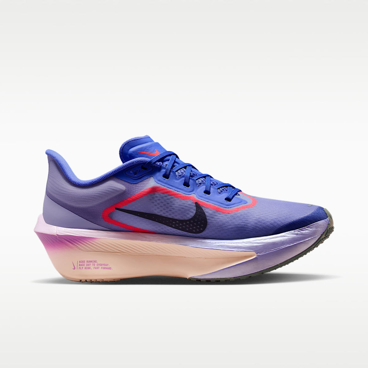 Nike Zoom Fly 6 Women product view 3 — Violet Mist/Hot Lava/Bright Violet/Purple Dynasty