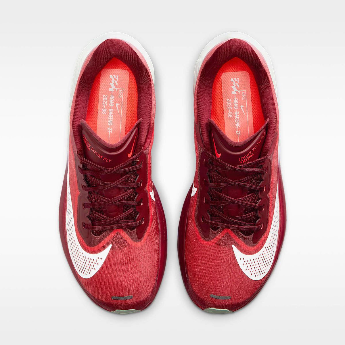 Nike Zoom Fly 6 SE Women product view 4 — Team Red/Bright Crimson/Peony/Barely Green