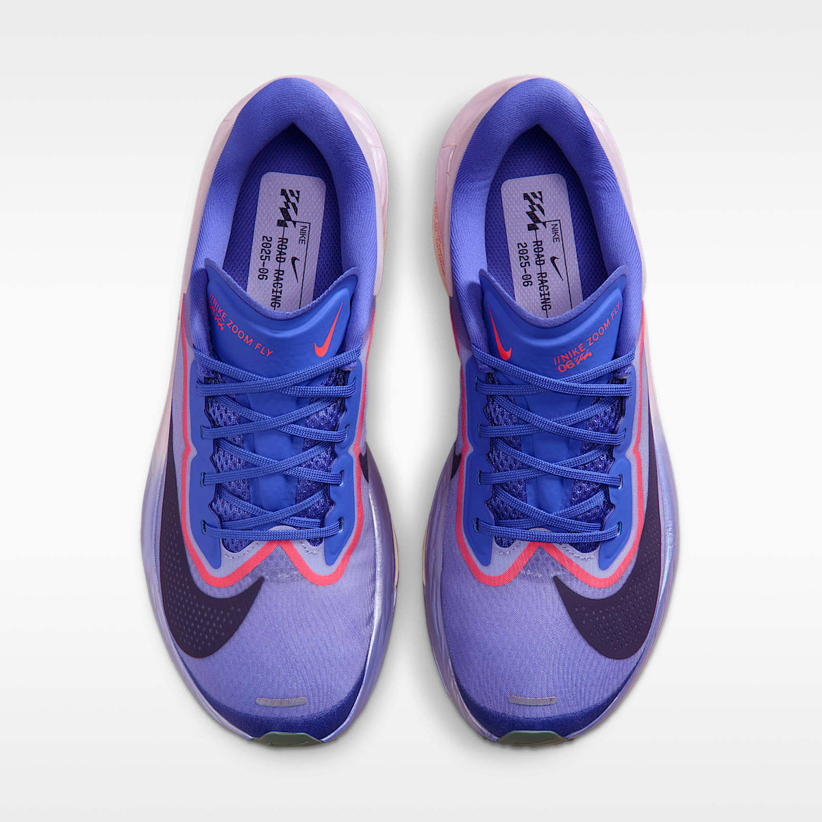 Nike Zoom Fly 6 Women product view 4 — Violet Mist/Hot Lava/Bright Violet/Purple Dynasty