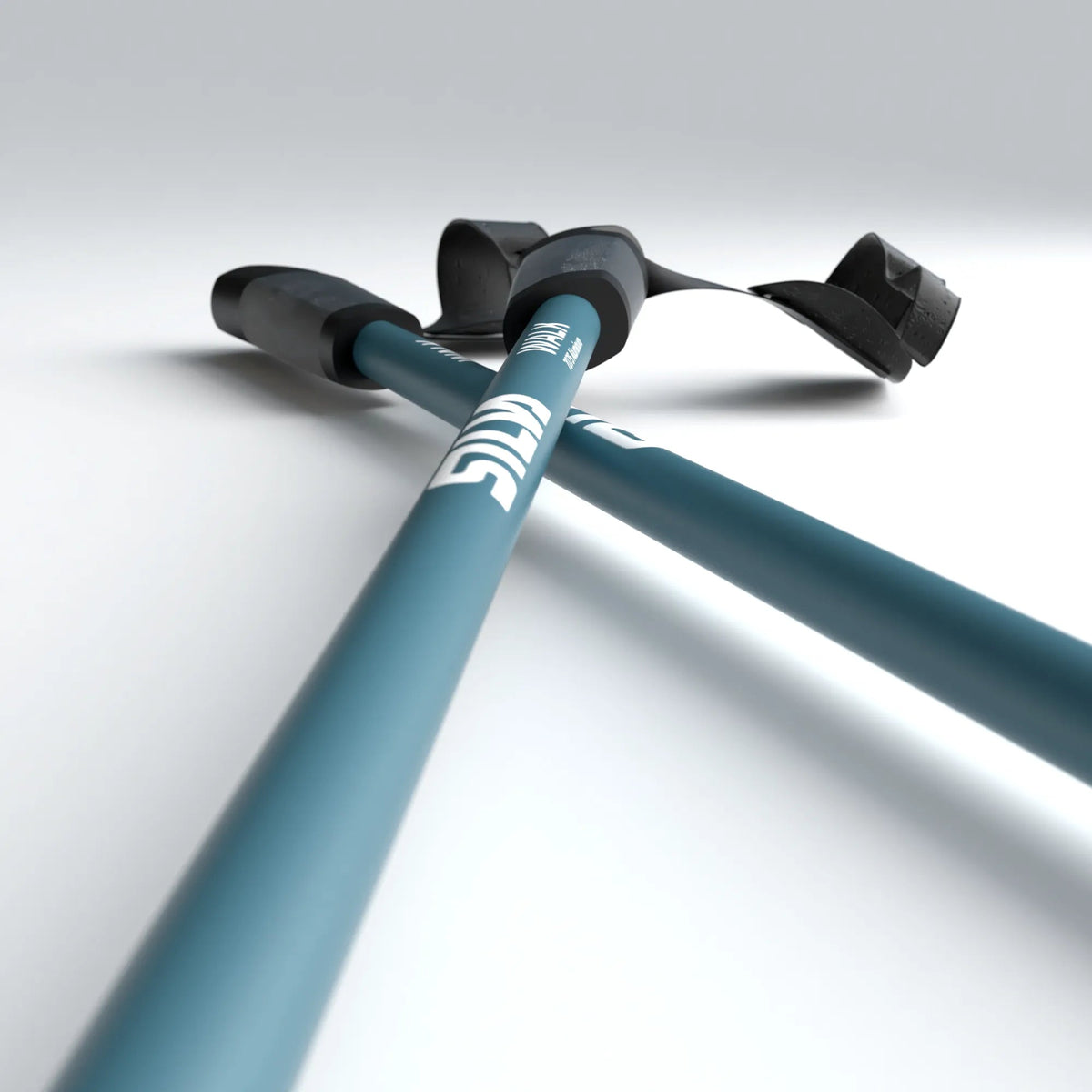 Silva Walking Poles Aluminum 38124 - handle and shaft detail