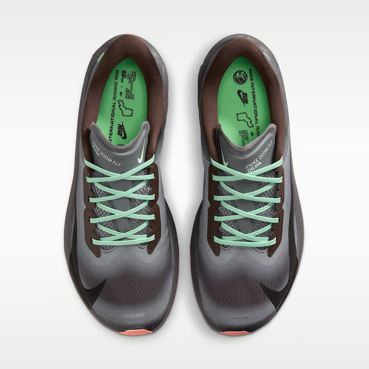 Nike Zoom Fly 6 Men product view 4 — Baroque Brown/Smoke Grey/Ironstone/Schwarz