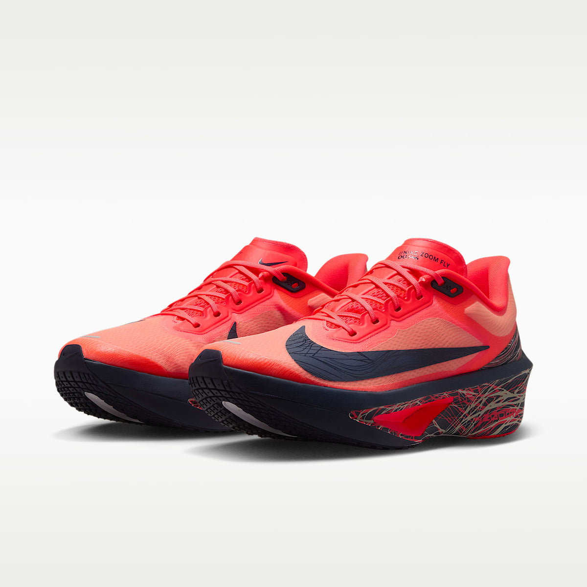 Nike Zoom Fly 6 Men product view 5 — Bright Crimson/Obsidian/Light Bone/Obsidian