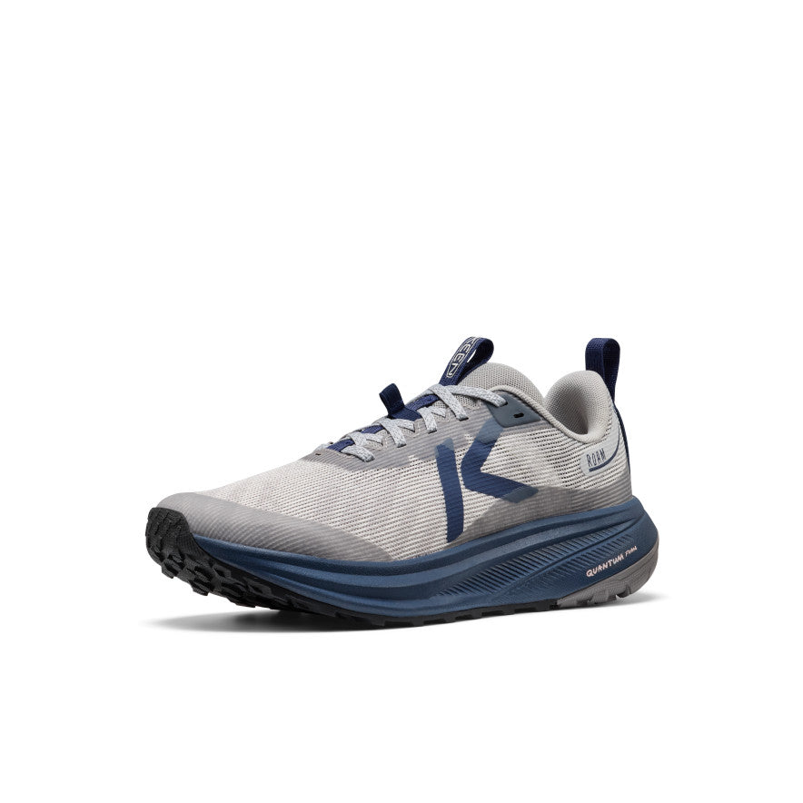 KEEN Roam Trail Running Shoe Men product view 3 — Alloy/Naval Academy