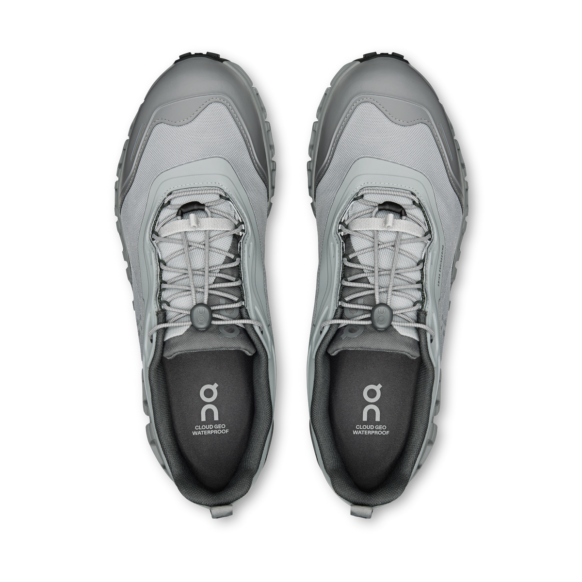 On Cloud 6 Geo Waterproof Men product view 2 — Alloy | Alloy