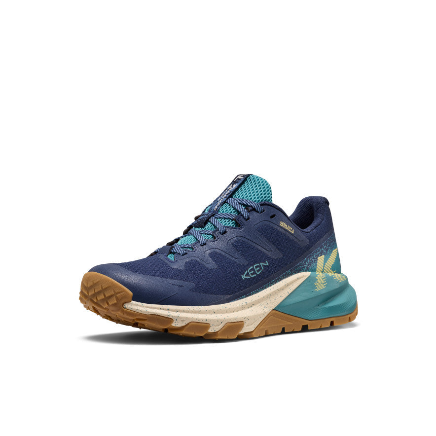 KEEN Targhee Apex Waterproof Hiking Shoe Women product view 3 — Naval Academy/Brittany Blue