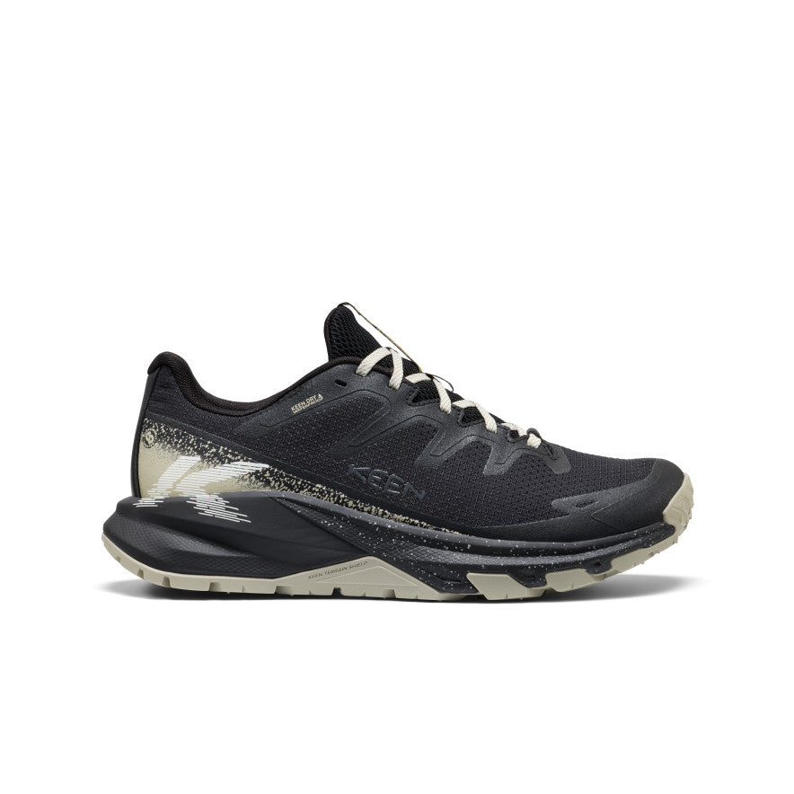 KEEN Targhee Apex Waterproof Hiking Shoe Men product view 1 — Black/Abbey Stone