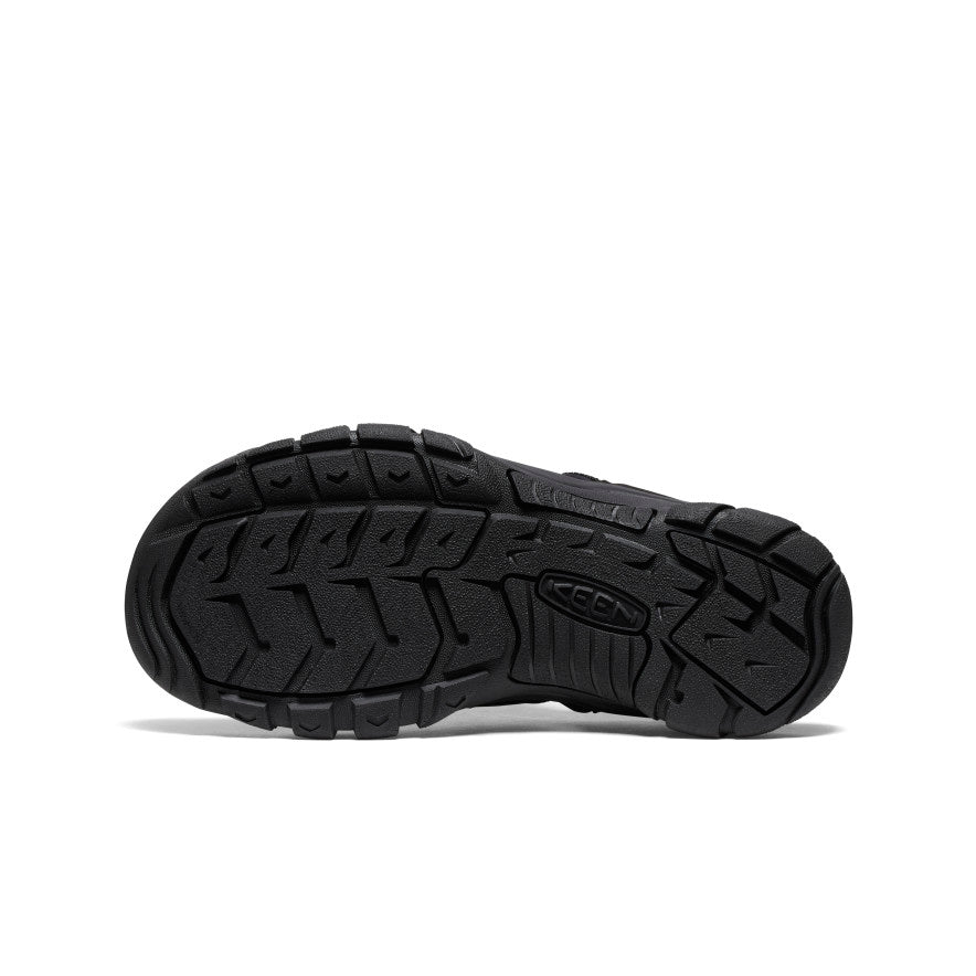 KEEN Newport H2 Sandal Men product view 6 — Triple Black