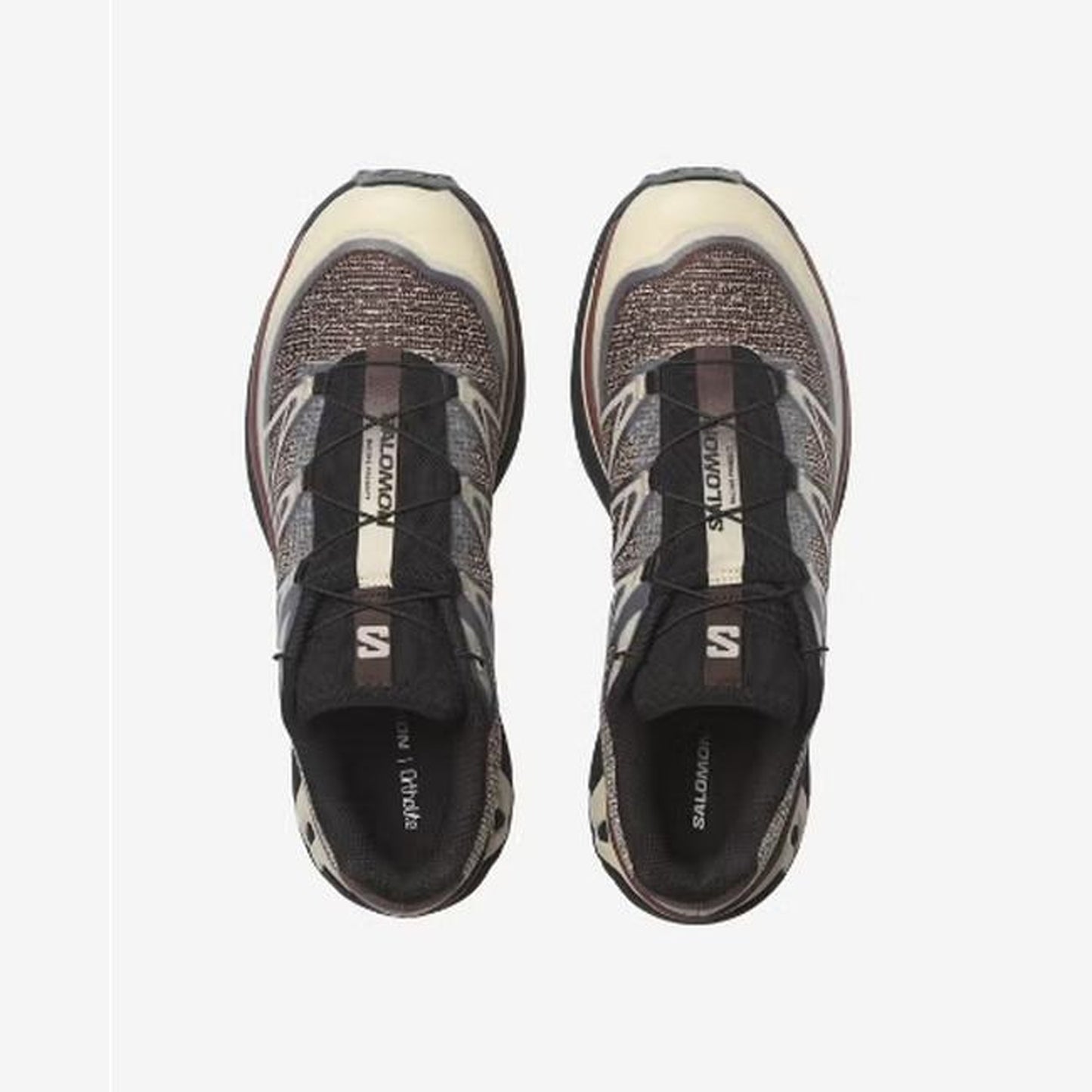 Salomon XT-6 Shadow - top or pair view - Silver