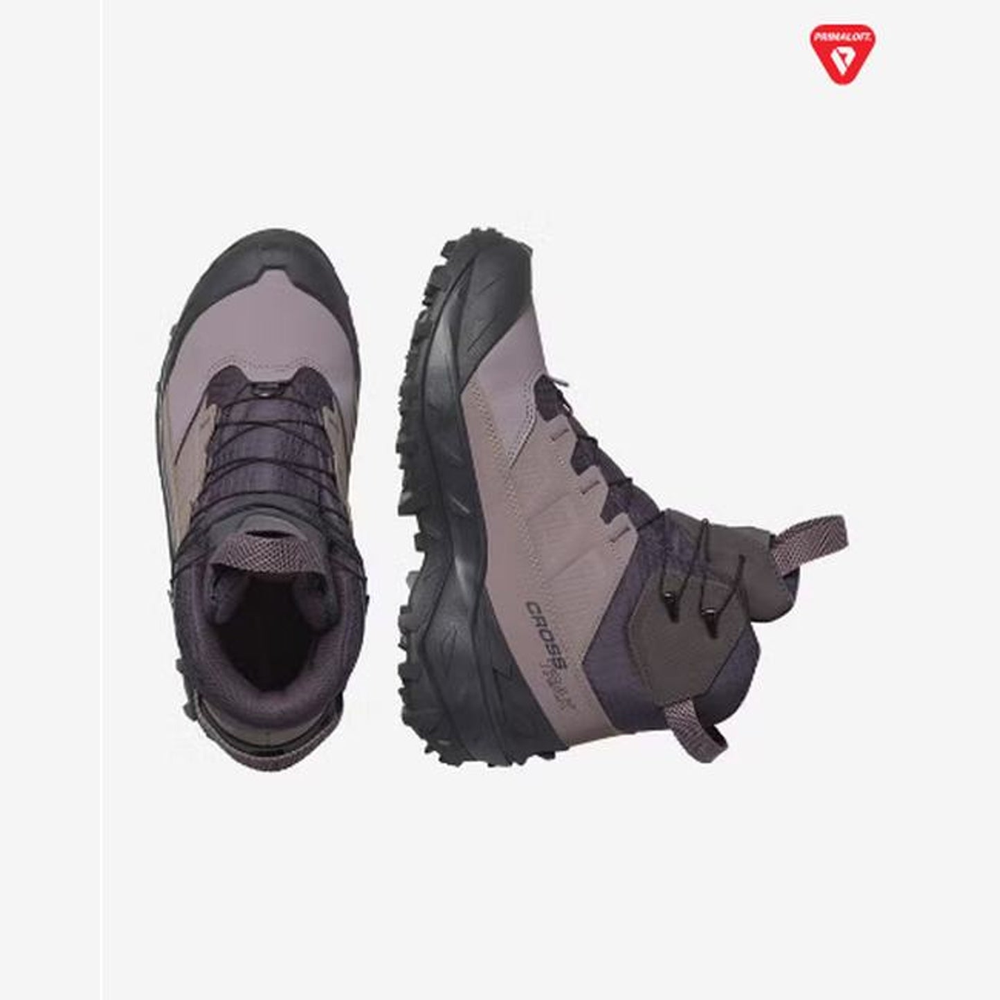 Salomon Crosstrak Powder Waterproof Women - top or pair view - Purple