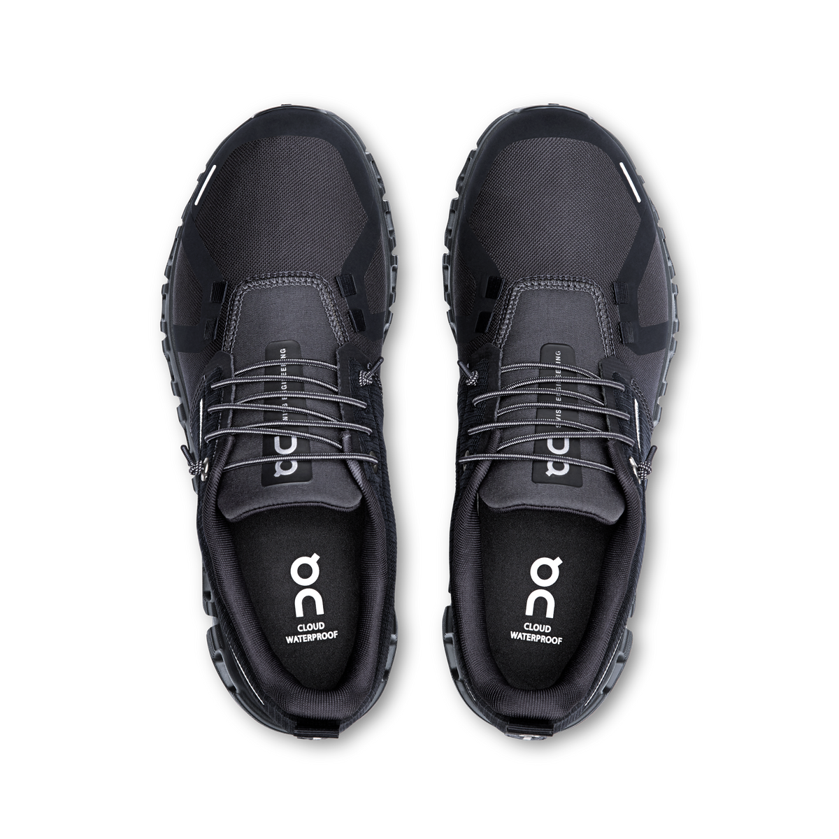 On Cloud 6 Waterproof Women product view 2 — Black | Black