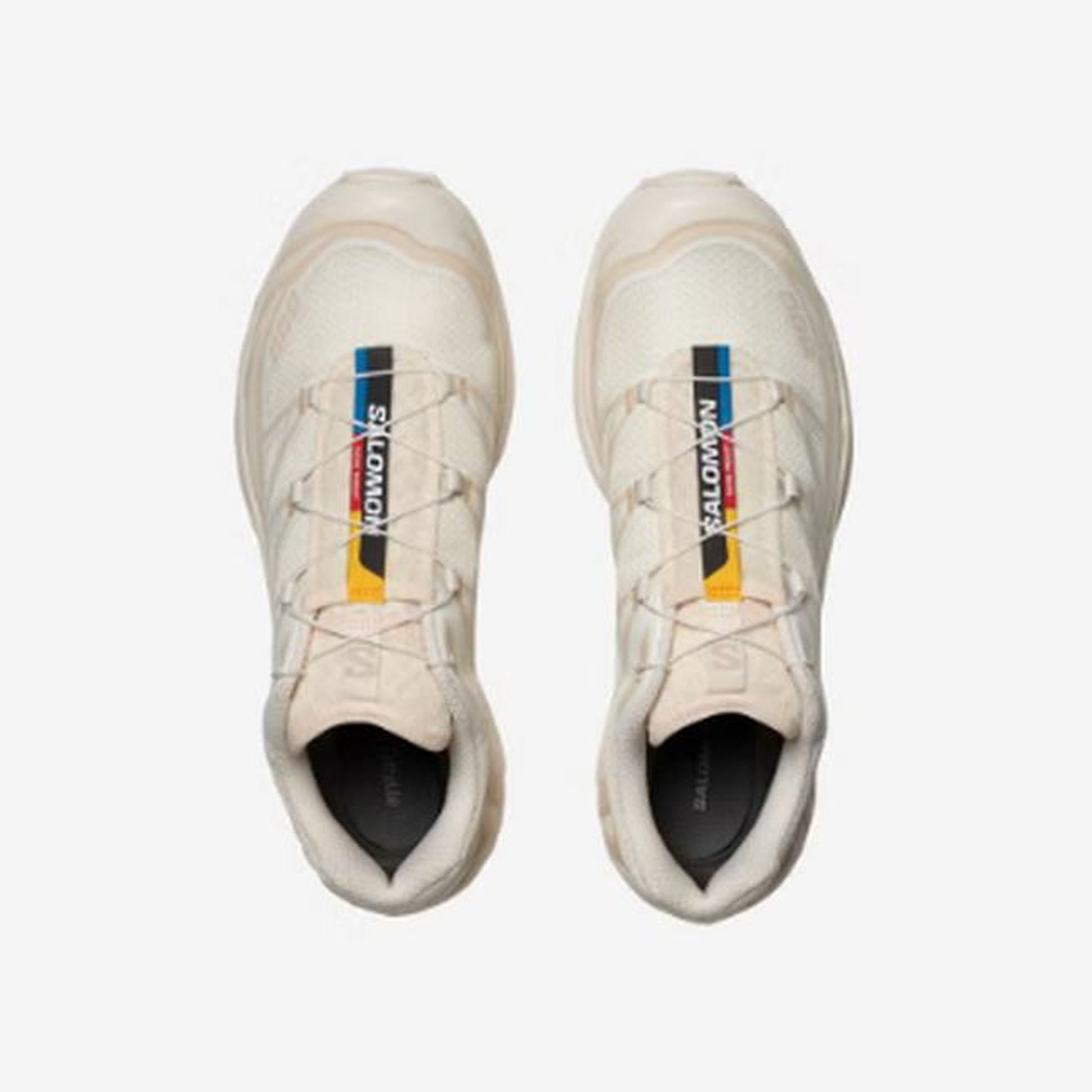 Salomon XT-6 - top or pair view - Cream