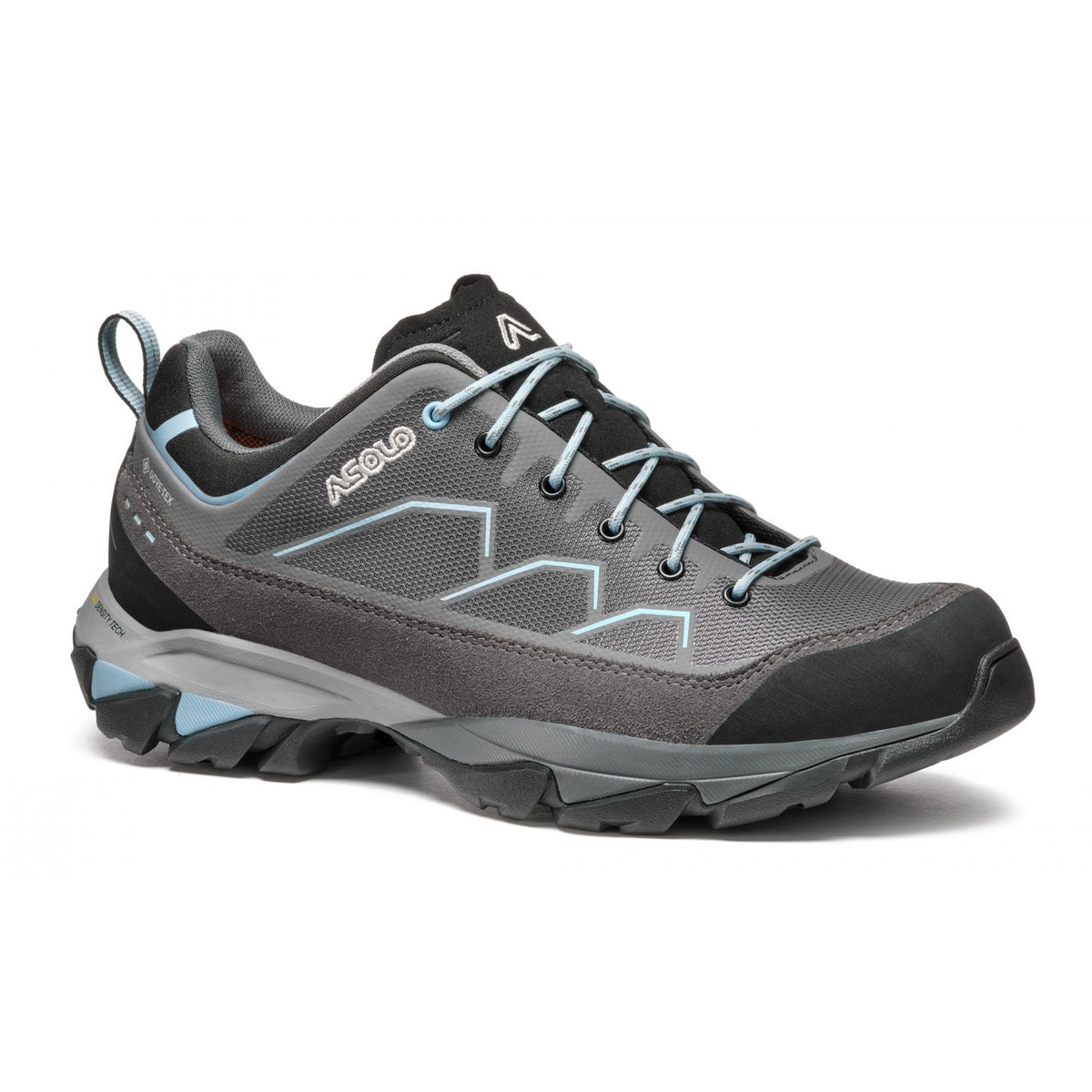 Asolo Acadia GTX – Women's product view 1 — GRAPHITE / SKY BLUE