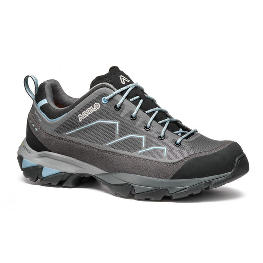 Asolo Acadia GTX – Women's product view 1 — GRAPHITE / SKY BLUE