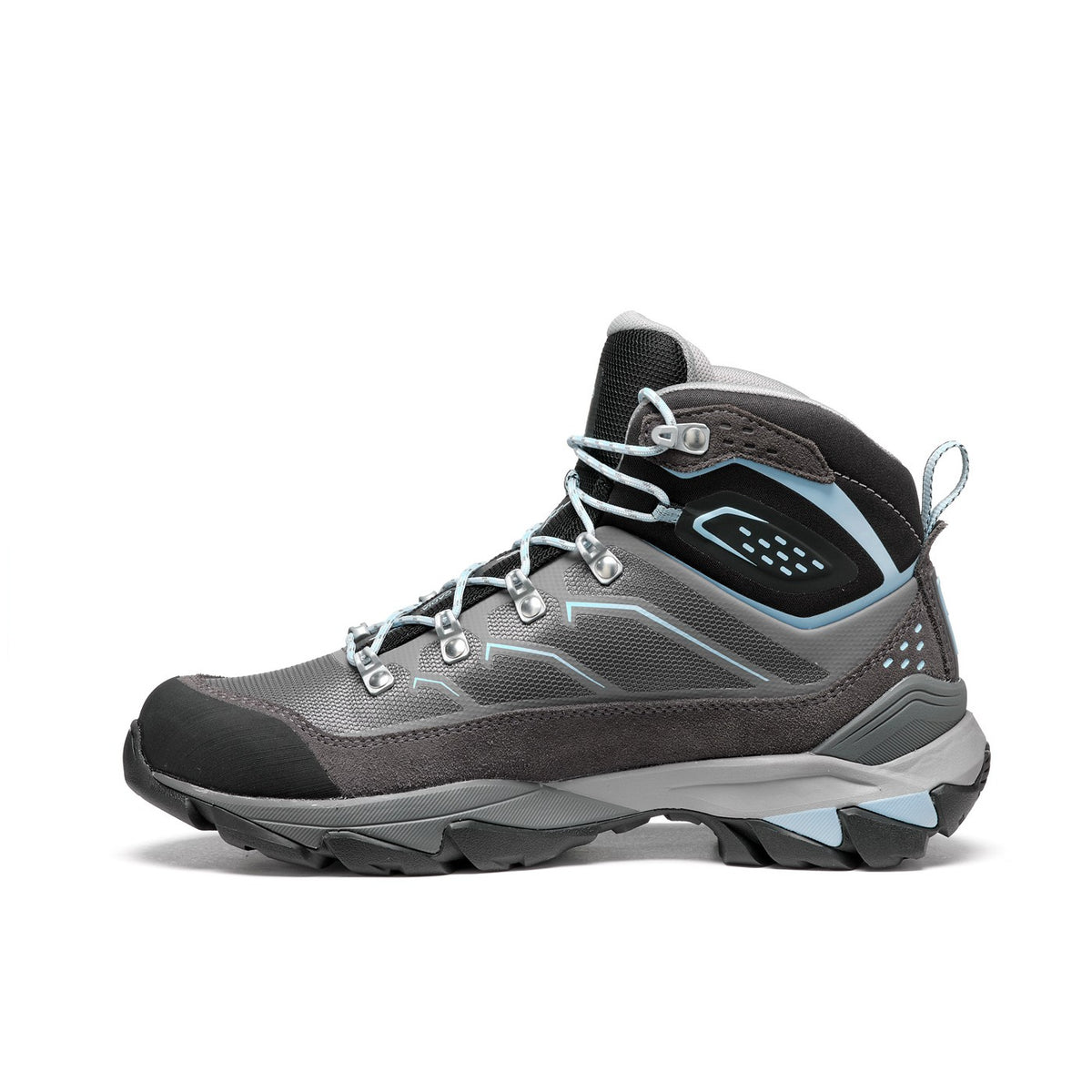 Asolo Acadia Mid GTX – Women's product view 4 — GRAPHITE / SKY BLUE