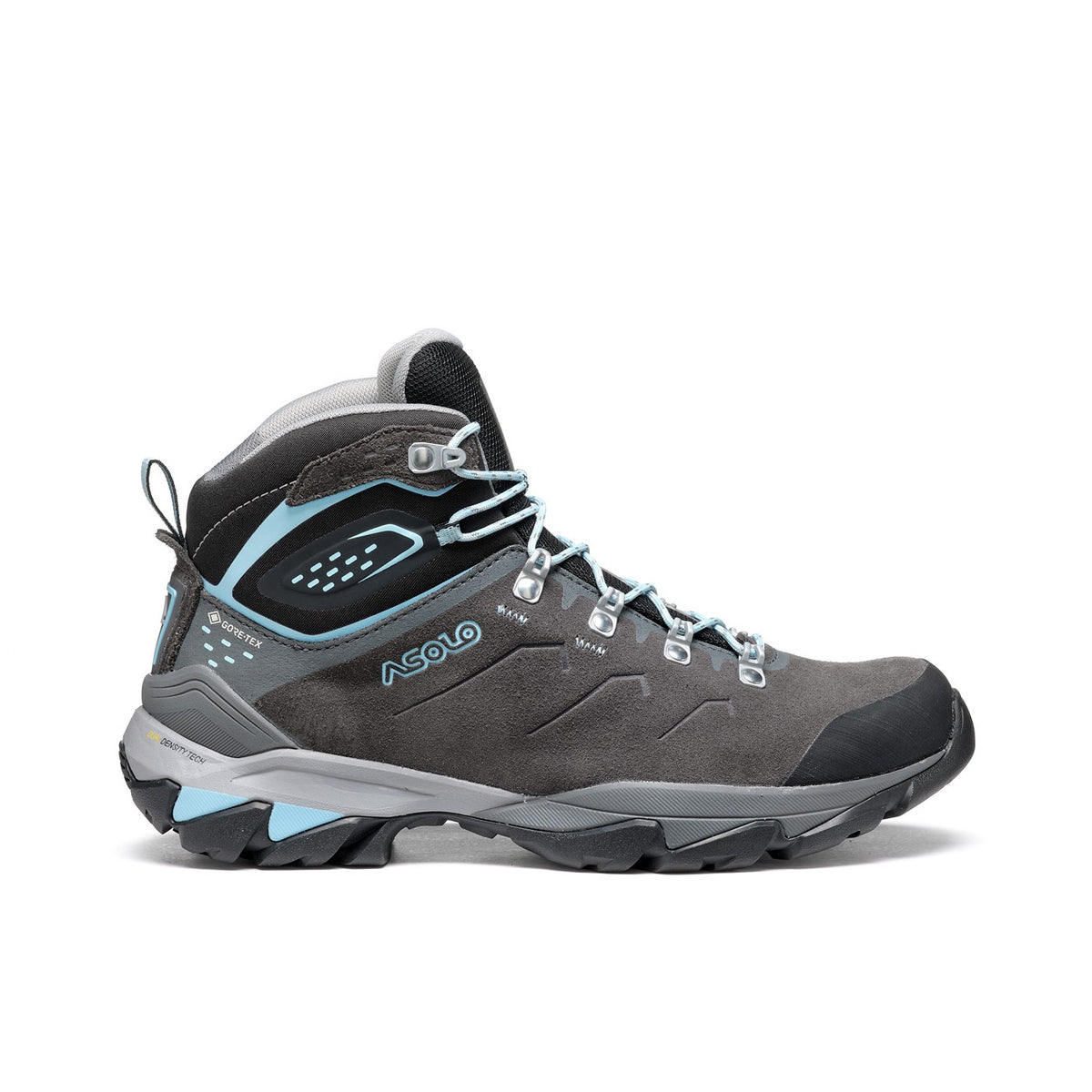 Asolo Acadia Mid LTH GTX Bunion Fit – Women's product view 2 — GRAPHITE / SKY BLUE