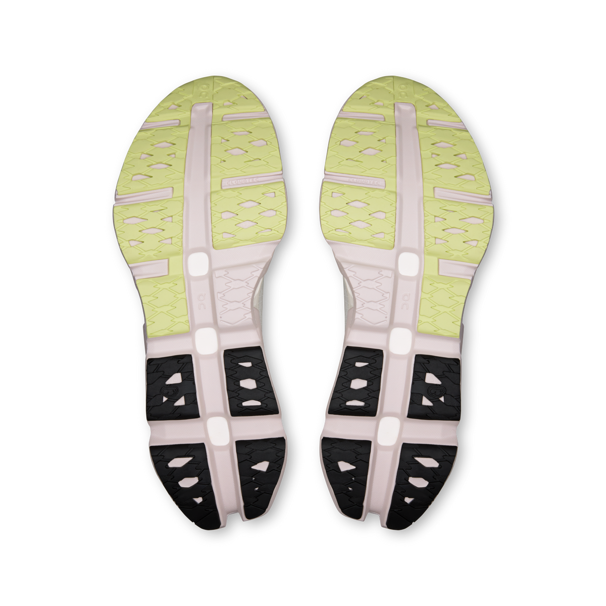 On LightSpray Cloudmonster 3 Hyper product view 3 — Lily | Limelight