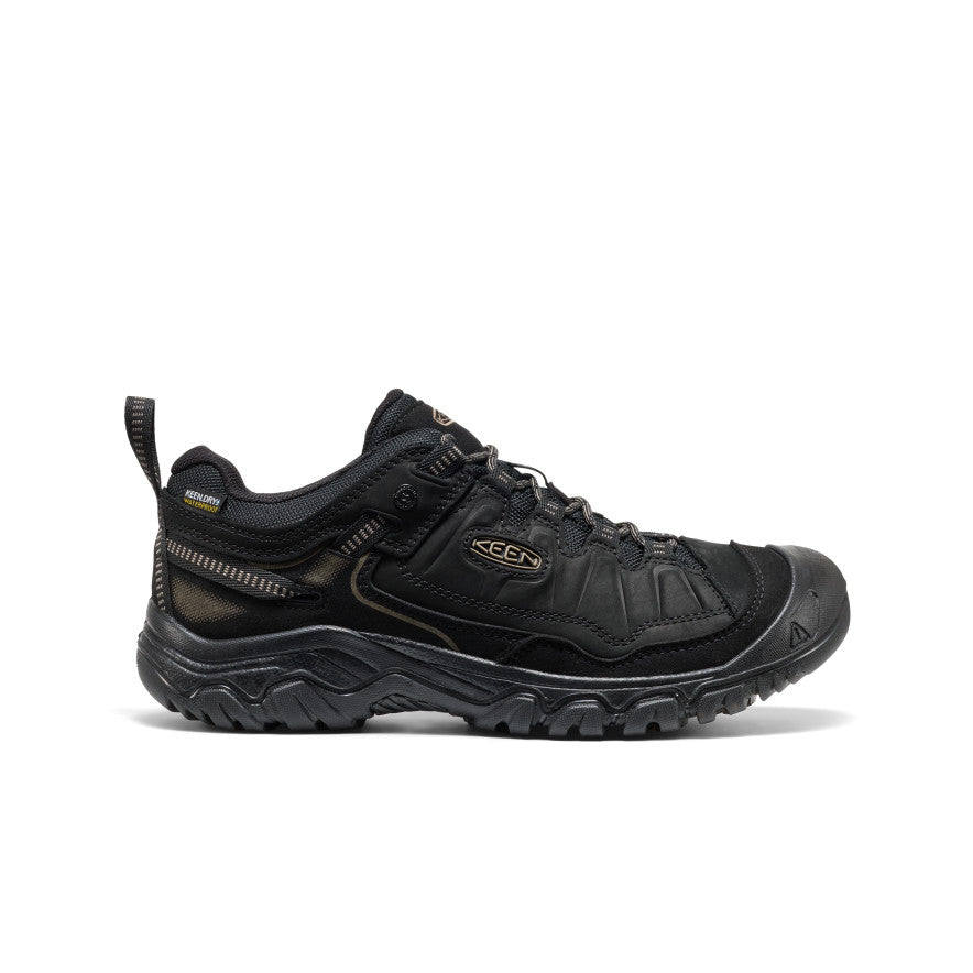 KEEN Targhee IV Waterproof Hiking Shoe Men product view 1 — Triple Black