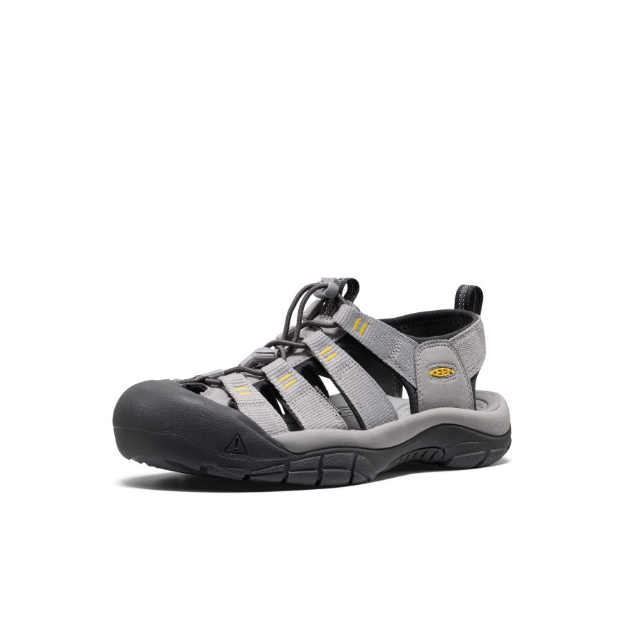 KEEN Newport H2 Sandal Men product view 3 — Alloy/Cream Gold