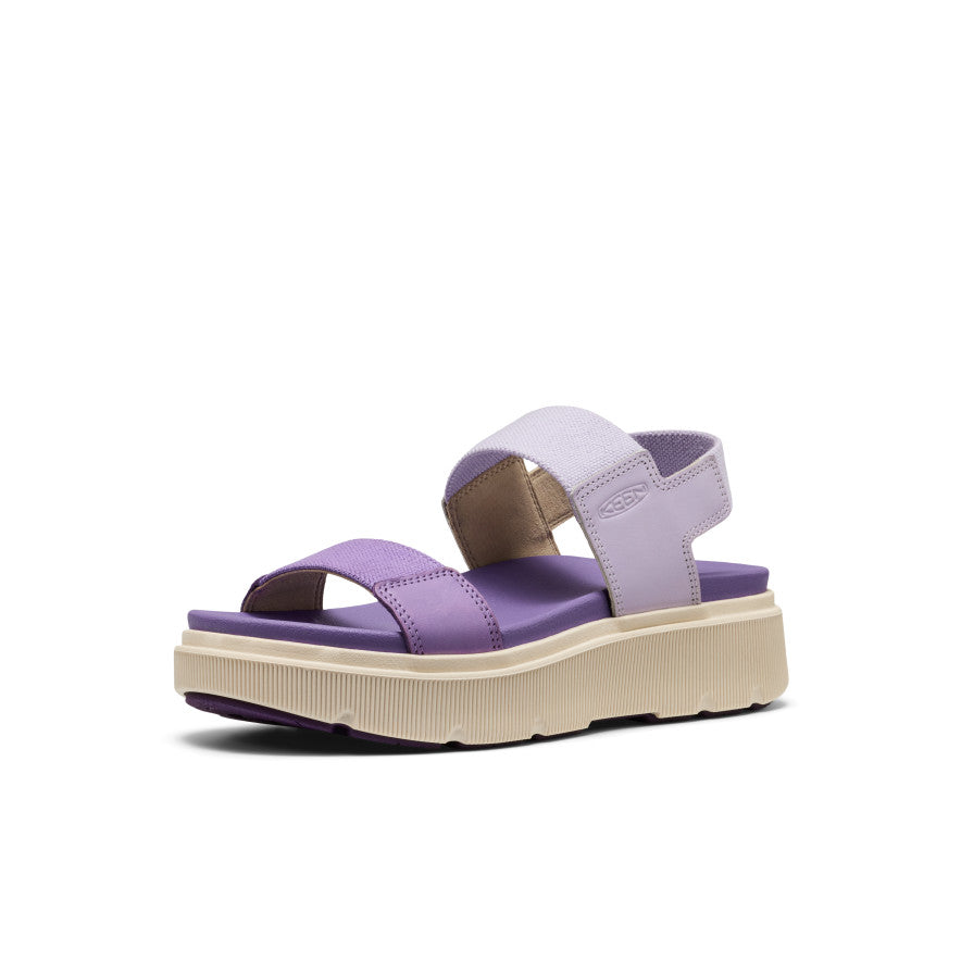 KEEN Elle Mila Backstrap Sandal Women product view 3 — Thistle/Purple Haze