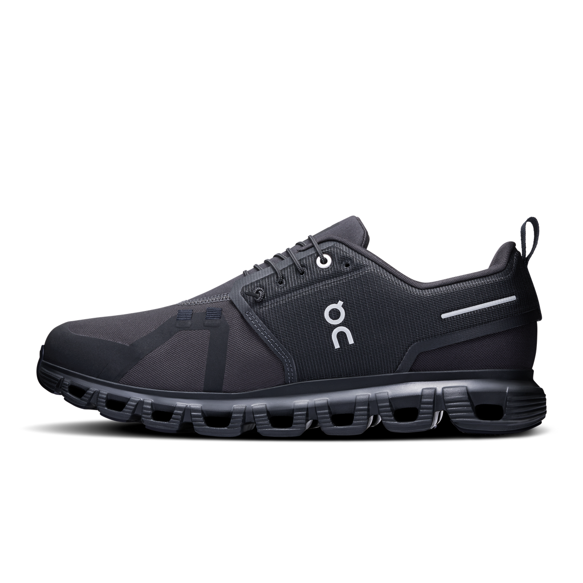On Cloud 6 Waterproof Men product view 4 — Black | Black