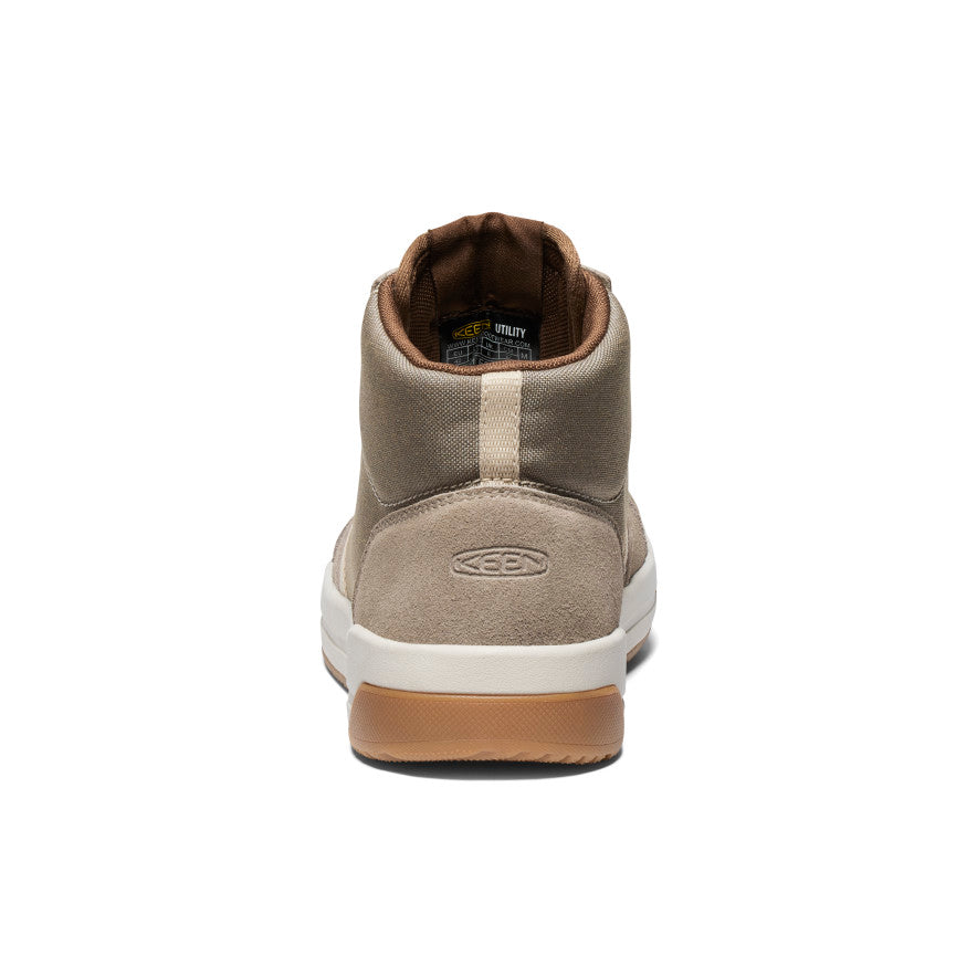 KEEN Kenton Mid Work Shoe (Carbon Toe) Men product view 5 — Brindle/Gum
