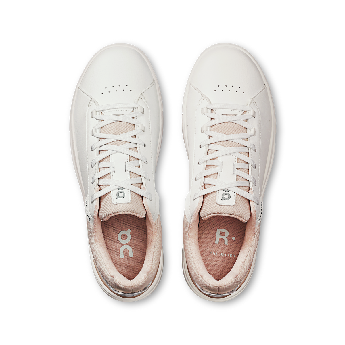 On THE ROGER Advantage Women product view 2 — White | Rosehip