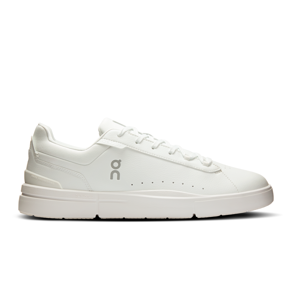 On THE ROGER Advantage Men product view 1 — White | White