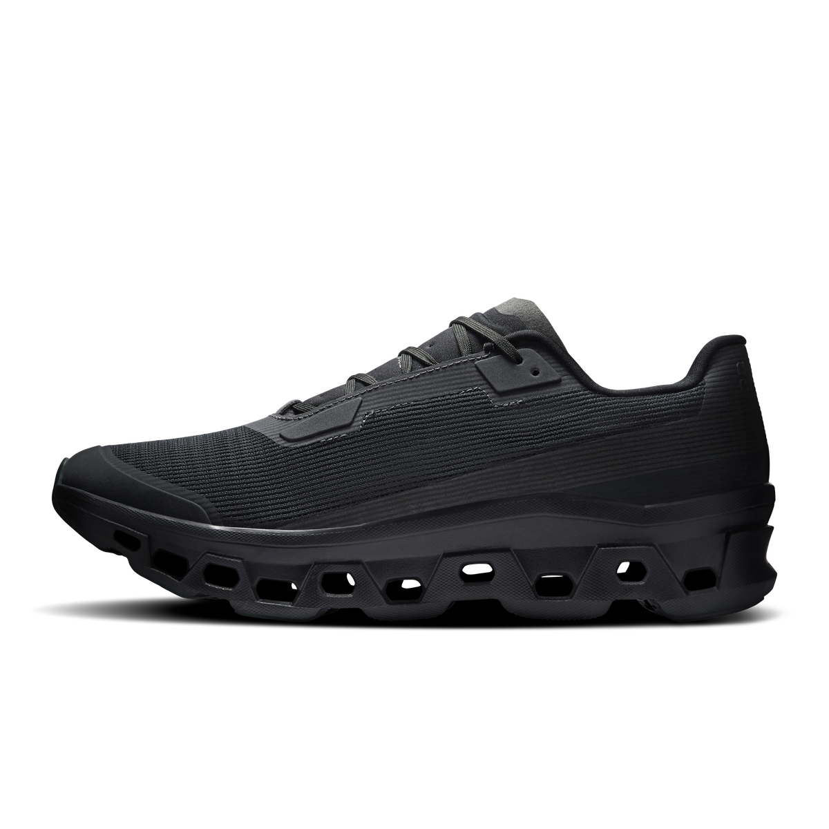 On Cloudmonster Void Men product view 4 — Black | Black