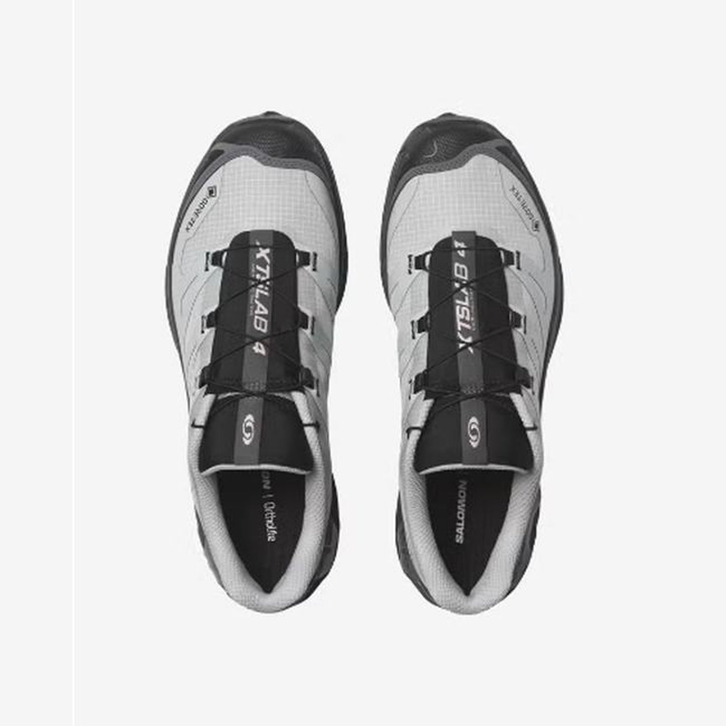 Salomon XT-4 OG GORE-TEX - top or pair view - Light Grey