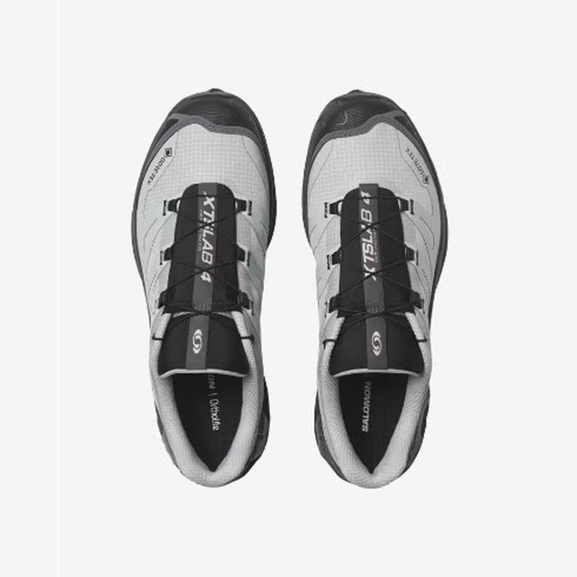 Salomon XT-4 OG GORE-TEX - top or pair view - Light Grey