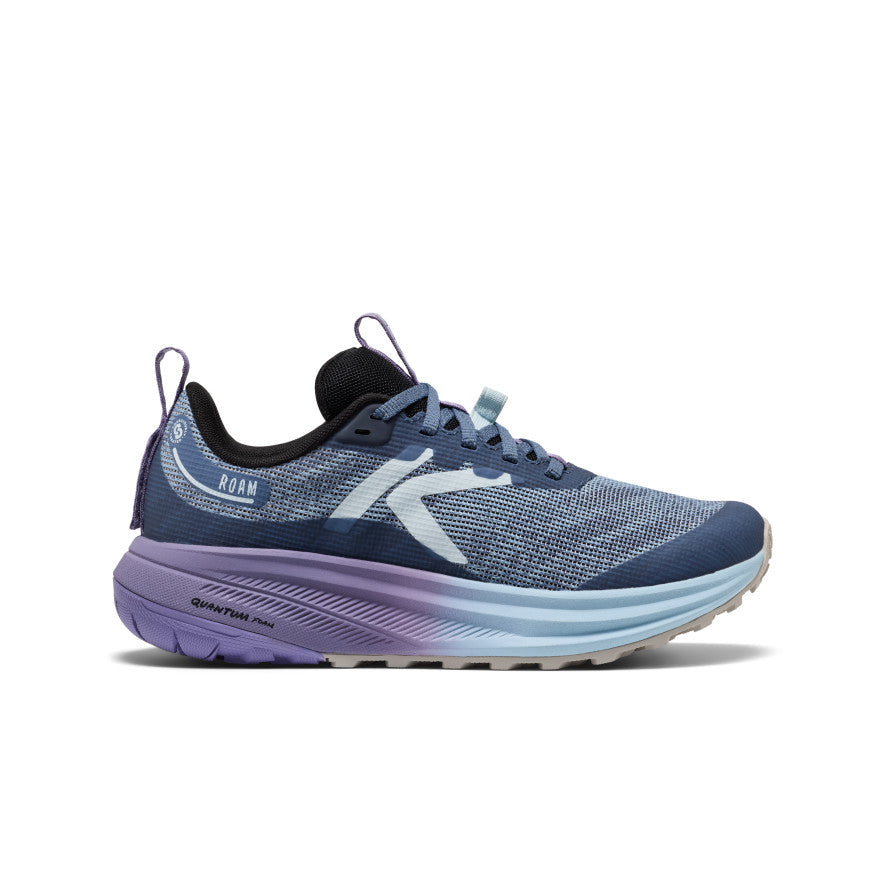 KEEN Roam Trail Running Shoe Women product view 1 — Vintage Indigo/Ballad Blue