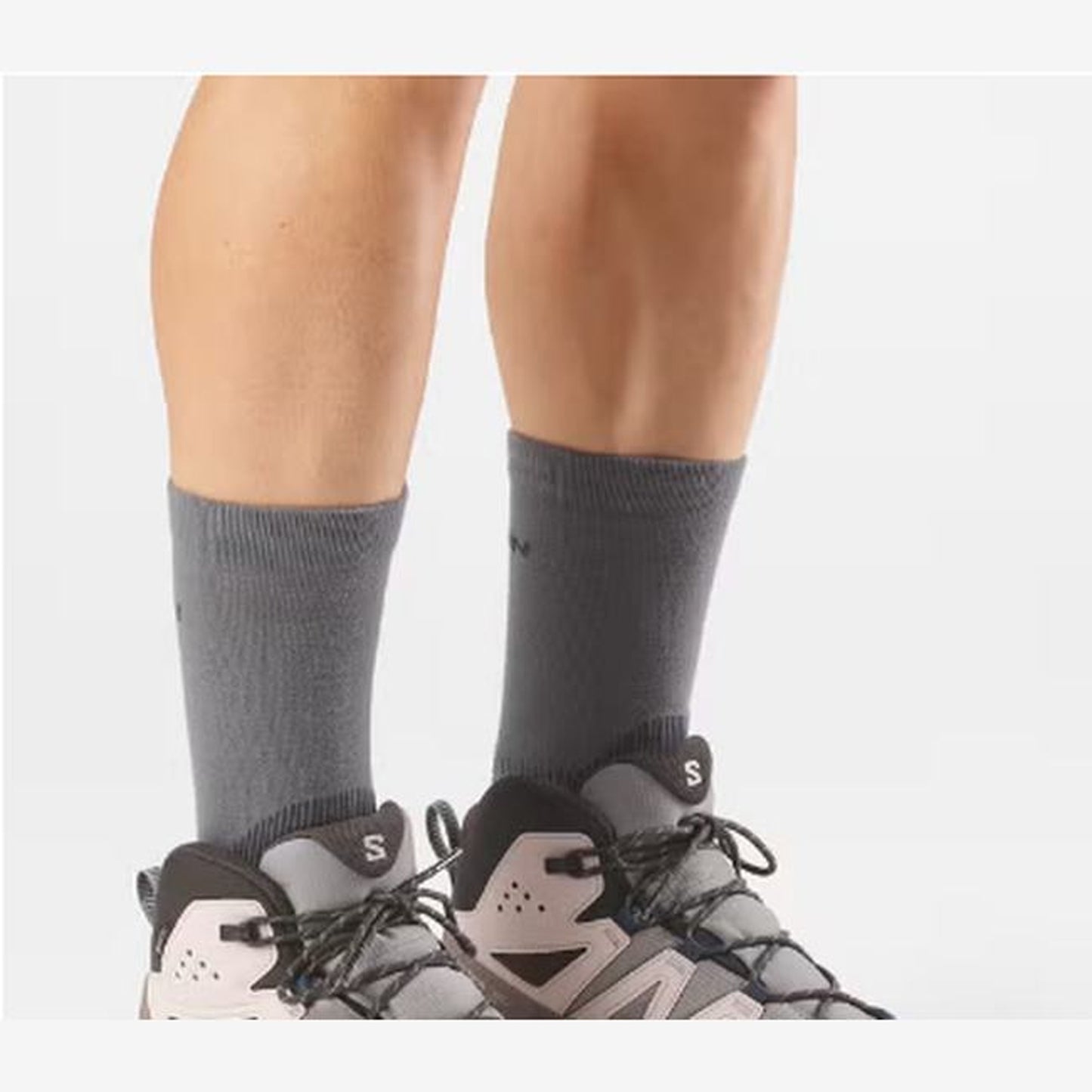 Salomon X Ultra 360 Mid GORE-TEX Men - rear or lifestyle view - Silver
