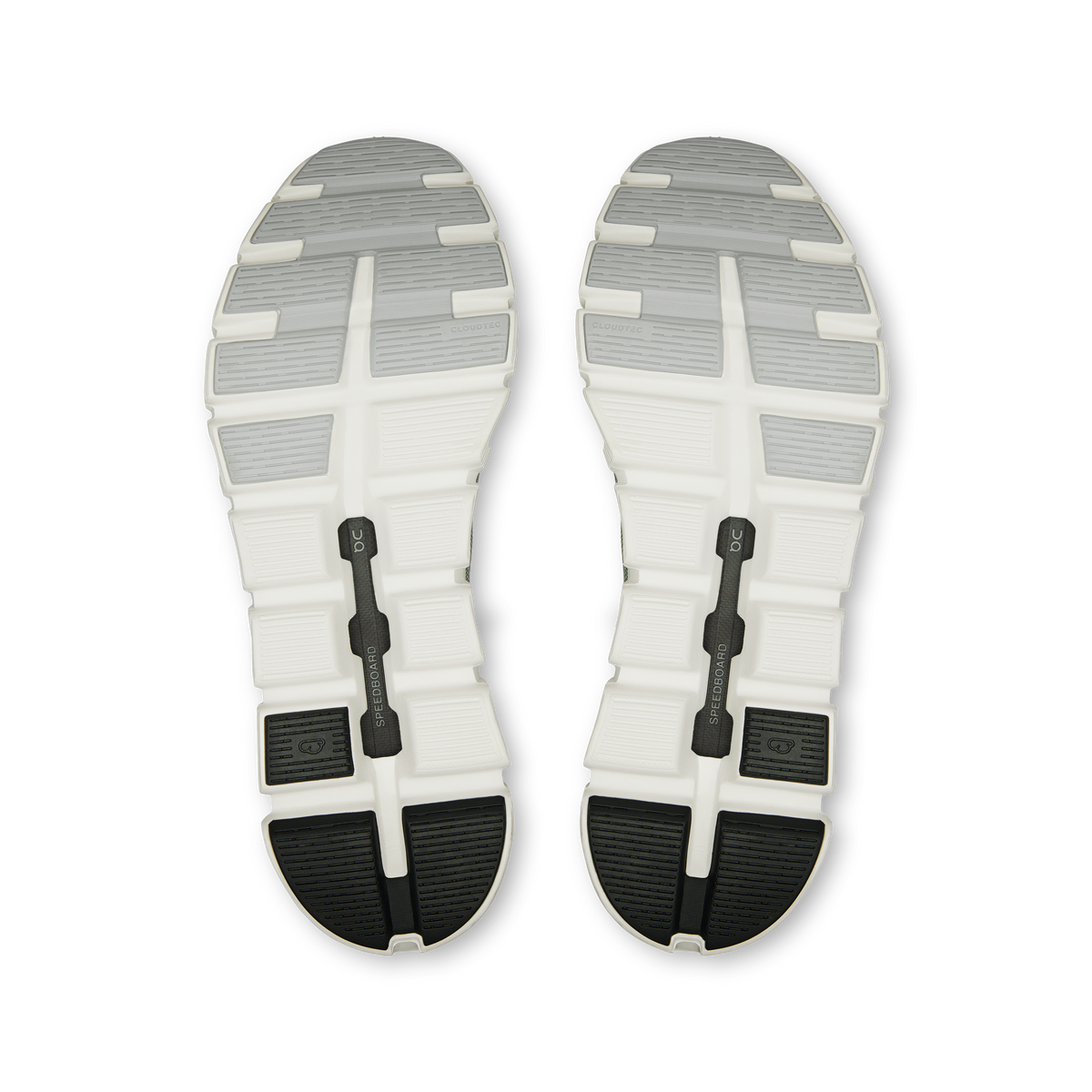On Cloud 6 Versa Men product view 3 — White | Black