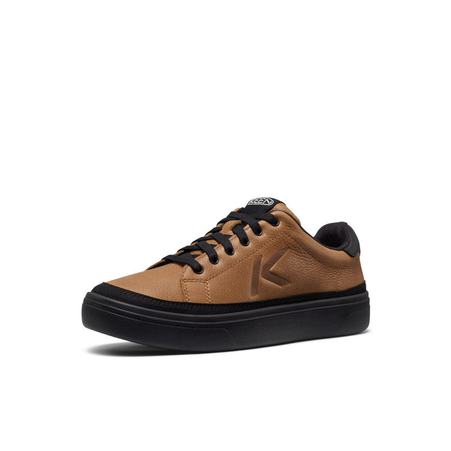 KEEN KM1 Leather Sneaker Men product view 3 — Bison/Black