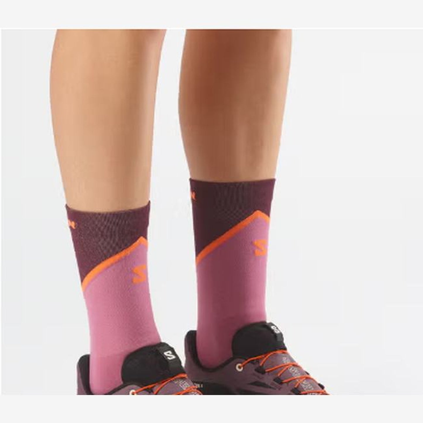 Salomon Genesis 2 Women - rear or lifestyle view - Burgundy