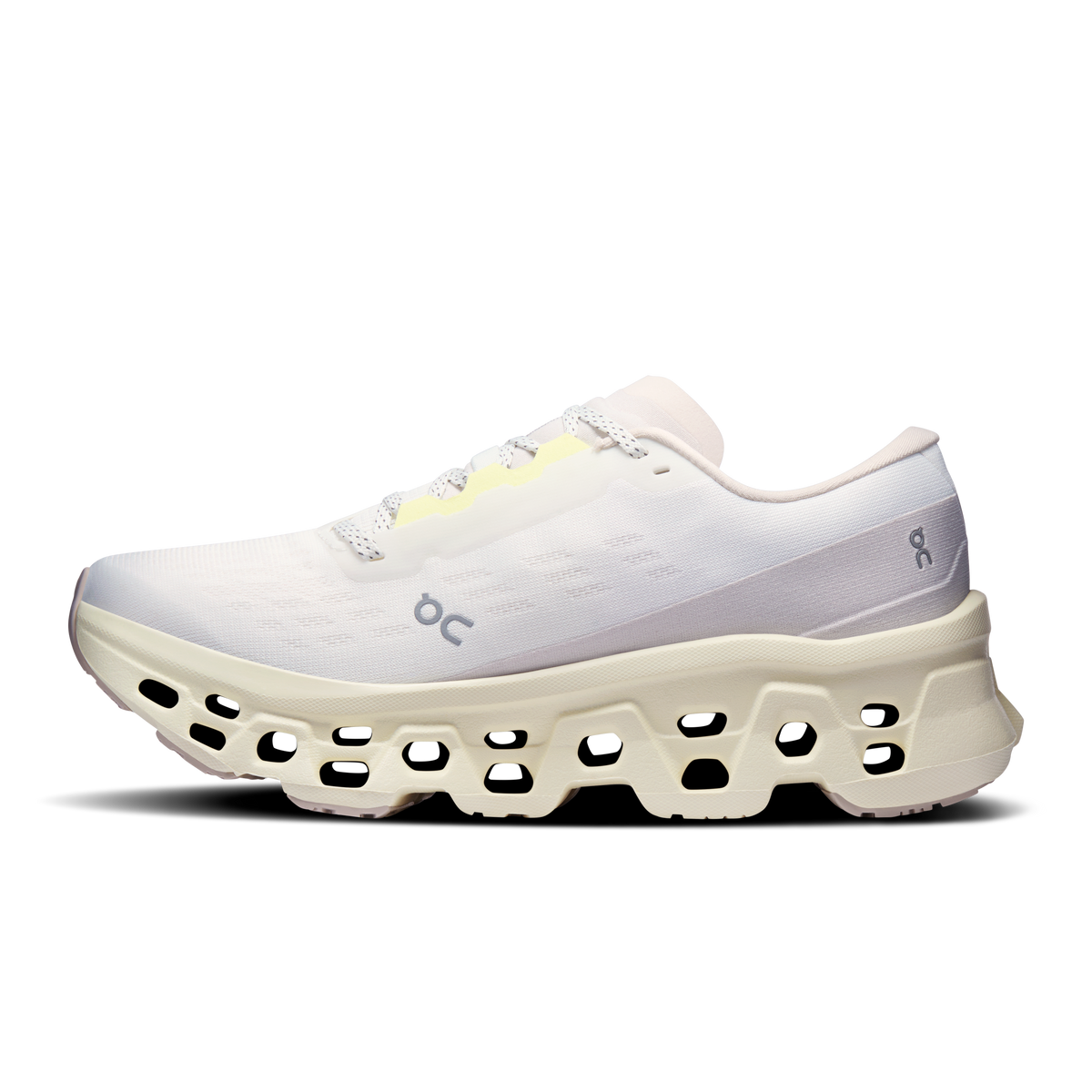 On Cloudmonster 3 Women product view 4 — Ivory | Seedling