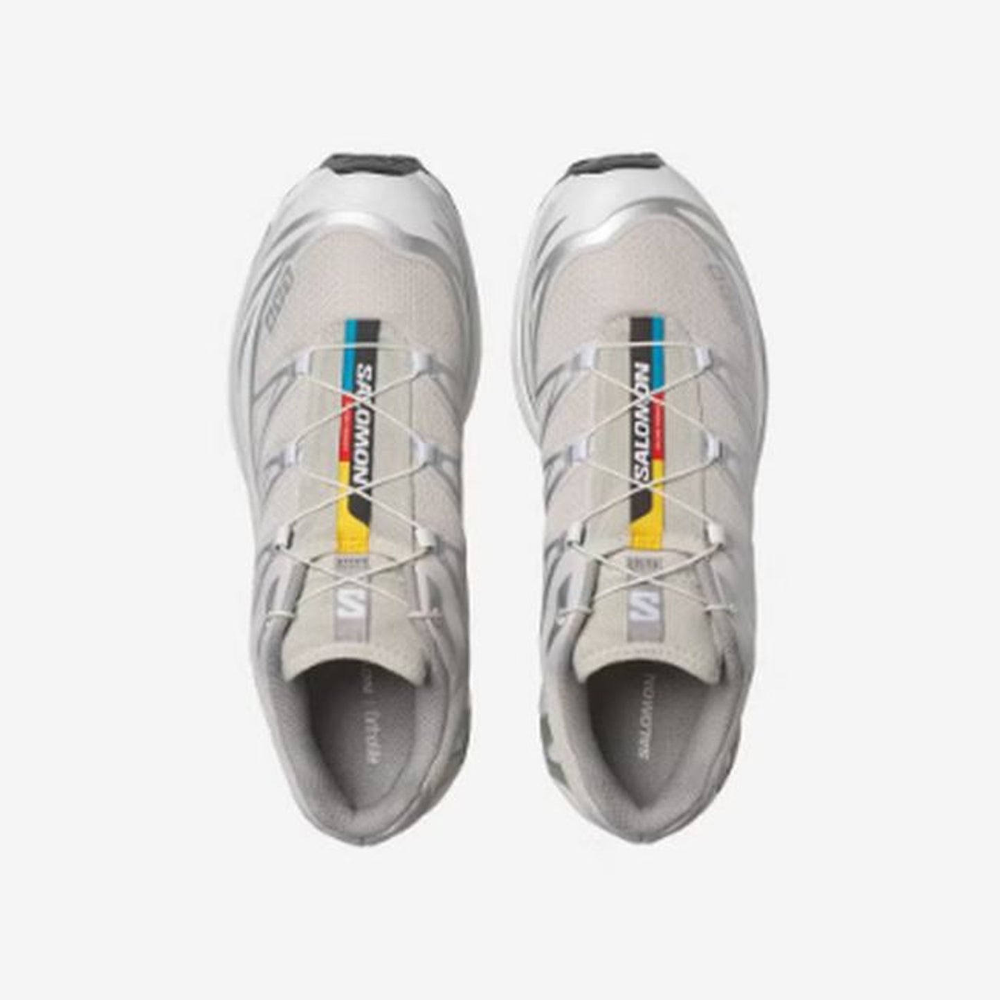 Salomon XT-6 - top or pair view - Light Grey